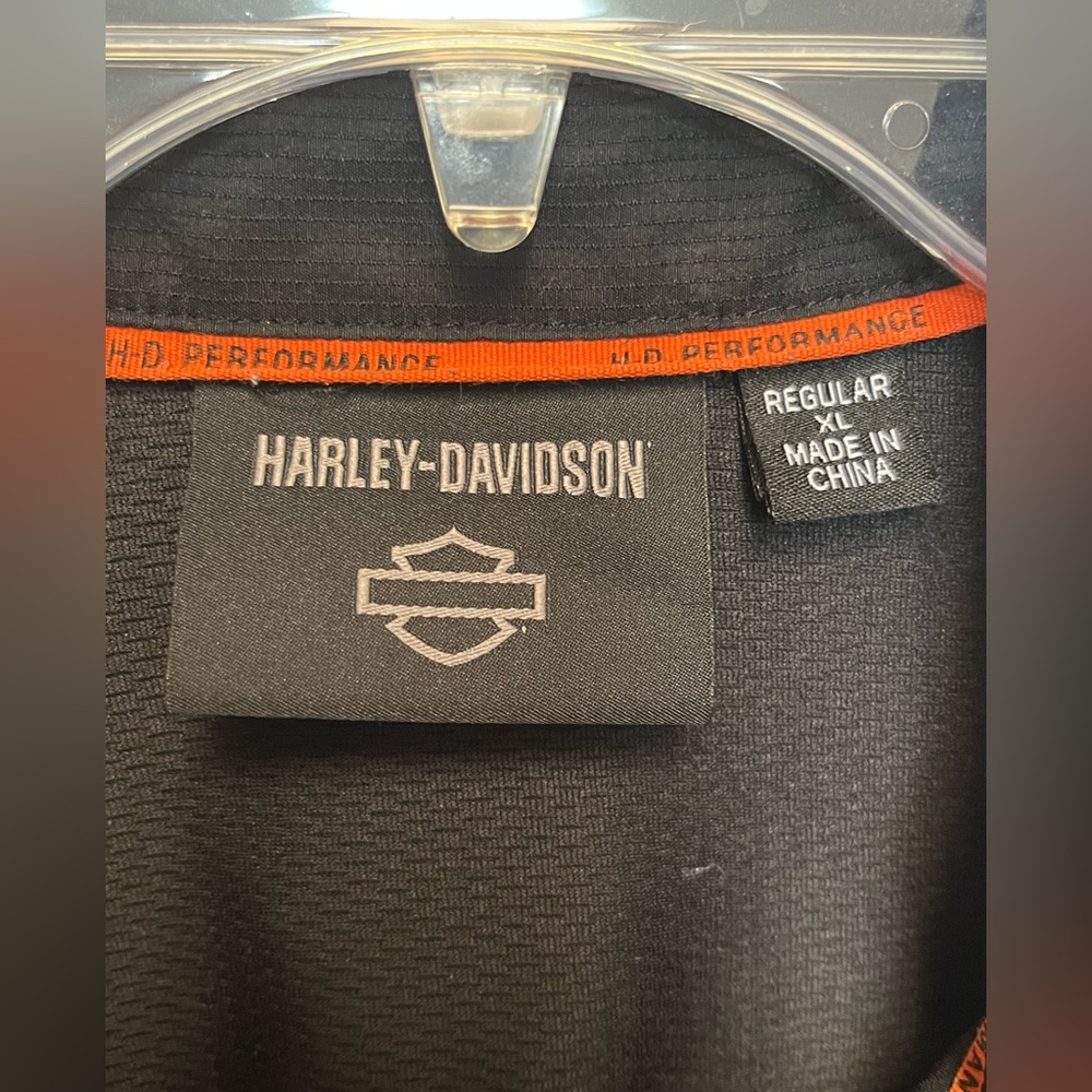 Harley Davidson Willie G Skull Black Vented H-D Performance Men’s Size XL Shirt - Picture 2 of 5